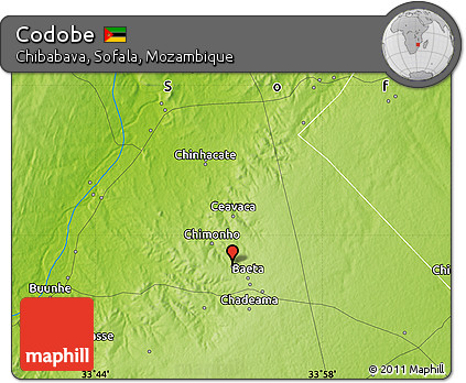 Physical Map of Codobe