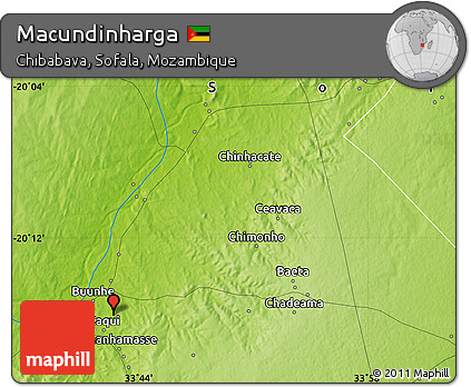 Physical Map of Macundinharga