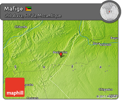 Physical Map of Mafige
