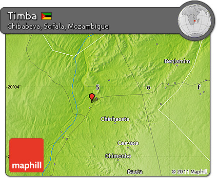 Physical Map of Timba
