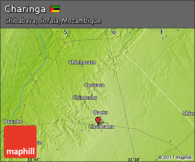 Physical Map of Charinga