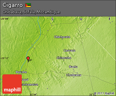 Physical Map of Cigarro