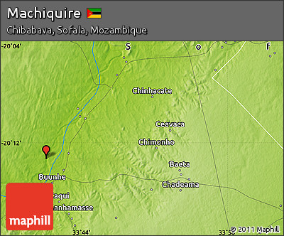 Physical Map of Machiquire