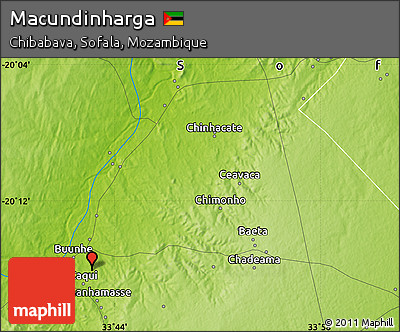 Physical Map of Macundinharga