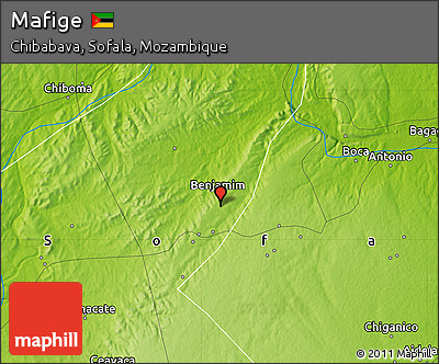 Physical Map of Mafige