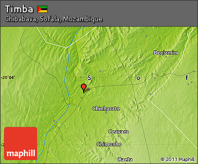 Physical Map of Timba