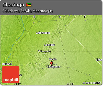 Physical Map of Charinga