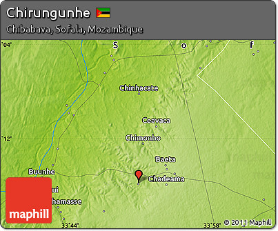 Physical Map of Chirungunhe