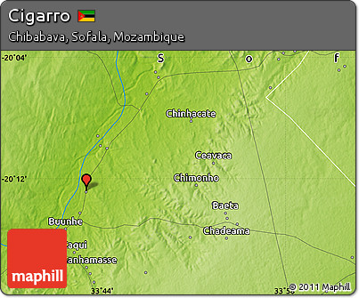 Physical Map of Cigarro