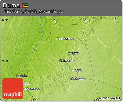 Physical Map of Duma