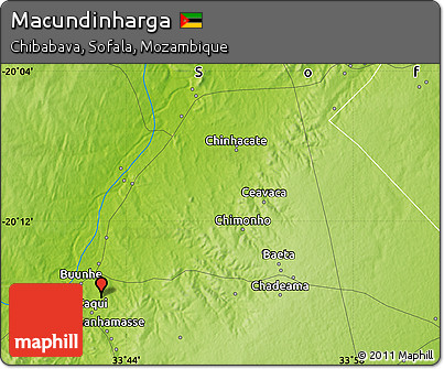 Physical Map of Macundinharga