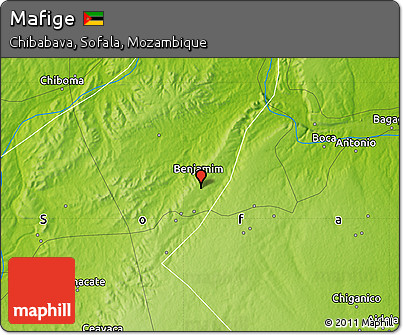 Physical Map of Mafige