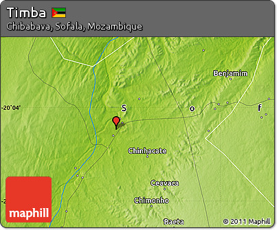 Physical Map of Timba