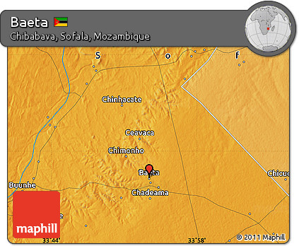 Political Map of Baeta