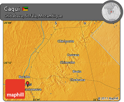 Political Map of Caqui