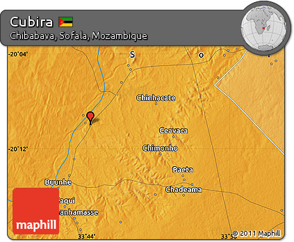 Political Map of Cubira