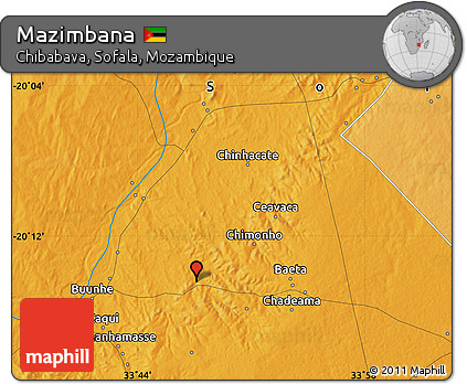 Political Map of Mazimbana