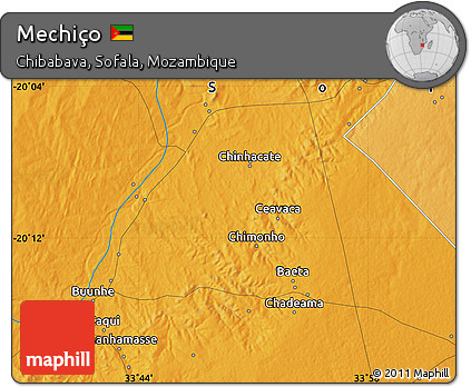 Political Map of Mechiço
