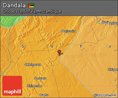 Political Map of Dandala