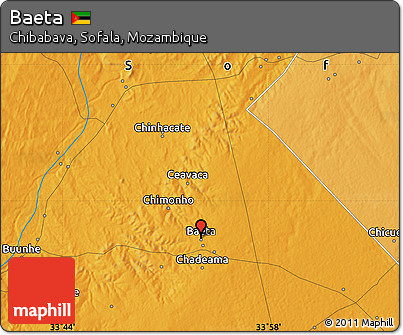 Political Map of Baeta