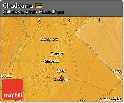 Political Map of Chadeama