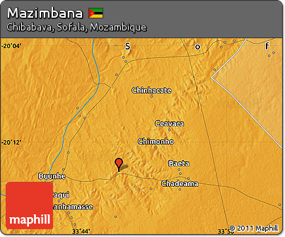Political Map of Mazimbana