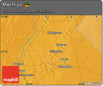 Political Map of Mechiço