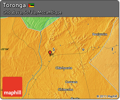 Political Map of Toronga