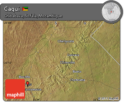 Satellite Map of Caqui