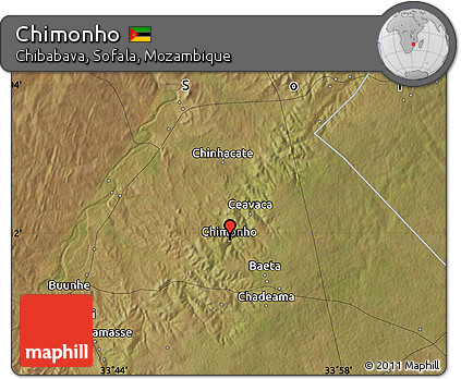 Satellite Map of Chimonho