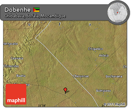 Satellite Map of Dobenhe