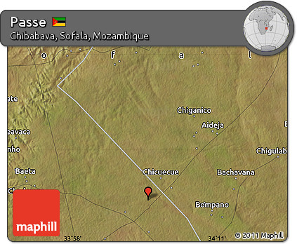 Satellite Map of Passe