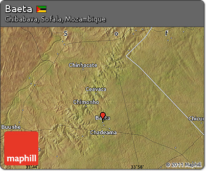 Satellite Map of Baeta
