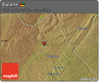 Satellite Map of Balane