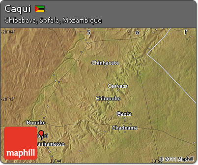 Satellite Map of Caqui