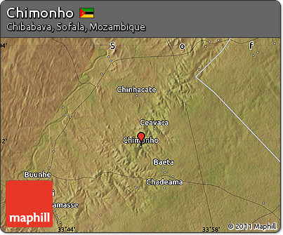 Satellite Map of Chimonho
