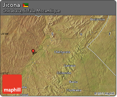 Satellite Map of Jicona