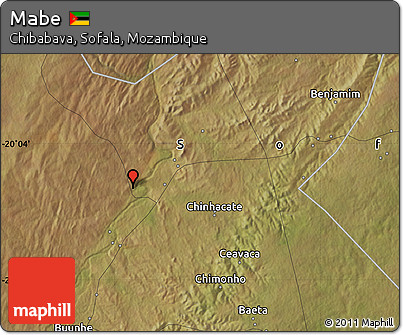 Satellite Map of Mabe
