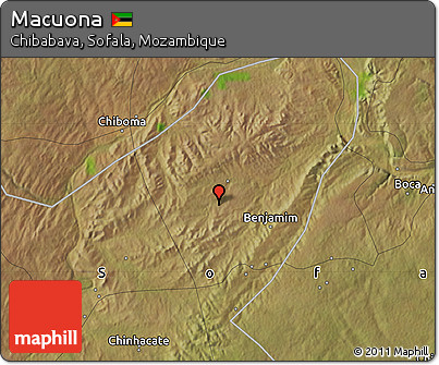 Satellite Map of Macuona