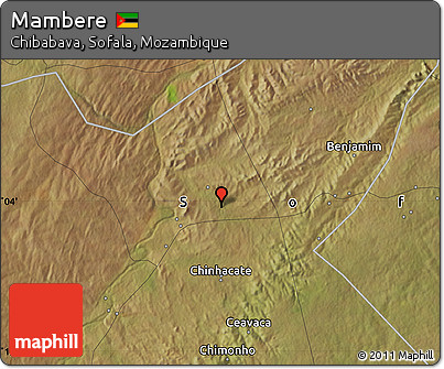Satellite Map of Mambere