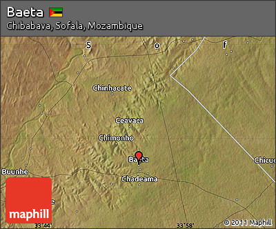 Satellite Map of Baeta