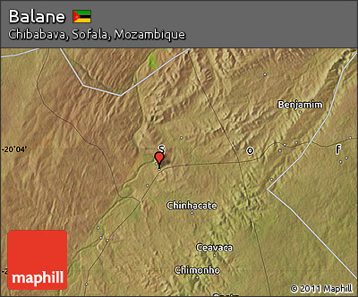 Satellite Map of Balane