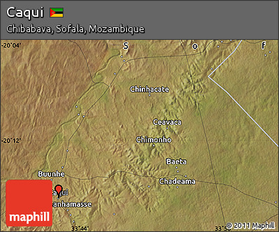 Satellite Map of Caqui