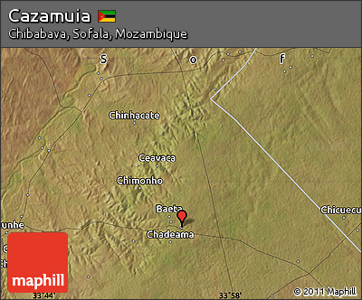 Satellite Map of Cazamuia