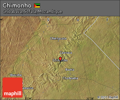 Satellite Map of Chimonho