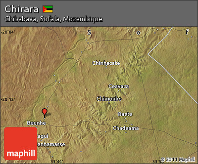 Satellite Map of Chirara