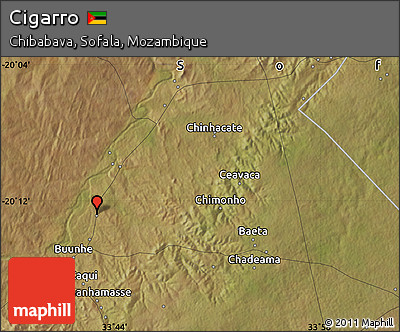 Satellite Map of Cigarro