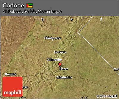 Satellite Map of Codobe