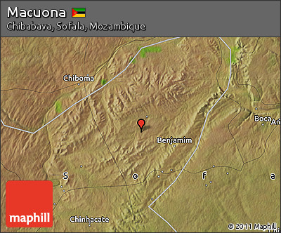 Satellite Map of Macuona
