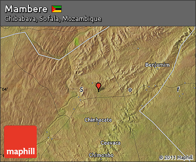 Satellite Map of Mambere